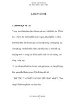 PHƯƠNG PHáP GIảI các bài tập HOáN VI GEN 