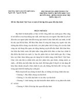 Địa hình việt nam và một số bài tập liên quan đến địa hình 