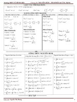 On tap chuong 3 nguyen ham  tich phan  ung dung 