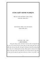 SKKN rèn kỹ năng đổi đơn vị đo lường cho học sinh lớp 5 