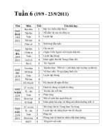 Giáo án địa lí lớp 4 tuần 6 