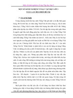 skkn một số KINH NGHIỆM về DẠY tập đọc lớp 2 