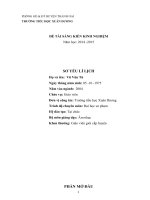 SKKN một số phương pháp tập đọc nhạc cho học sinh lớp 4