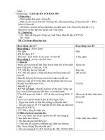 Giáo án địa lý lớp 4 học kỳ 1 