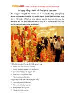 Từ vựng tiếng Anh về Tết Dương lịch - Tết Âm lịch ở Việt Nam