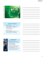 Giải phẫu sinh lý hệ thần kinh 1