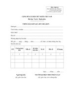 Mẫu TB03/AC: Thông báo kết quả hủy hóa đơn