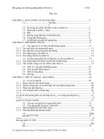 Bài giảng các phương pháp phân tích hóa lỷ 