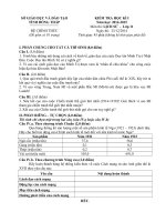 Đề kiểm tra học kì 1 môn Lịch sử lớp 11 năm học 2014 - 2015 trường THPT Châu Thành 1, Đồng Tháp