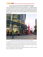 Ăn gì, chơi gì ở Vincom Center Nguyễn Chí Thanh?