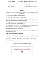 Thông tư 216/2016/TT-BTC về chế độ thu, nộp, quản lý và sử dụng phí thi hành án dân sự