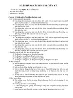 CÂU HỎI + ĐÁP ÁN ÔN TẬP MÔN TỰ ĐỘNG HÓA SẢN XUẤT