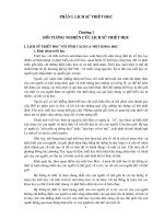 Giáo án triết học chi tiết mới nhất 