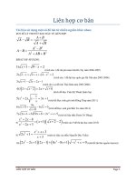 BÀI TẬP NHÂN LIÊN HỢP CÓ LỜI GIẢI CHI TIẾT-CÁCH GIẢI THÔNG QUA LIÊN HỢP PHÙ HỢP CHO NGƯỜI MỚI BẤT ĐẦU