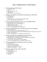 CAU TRAC NGHIEM SINH lý THAM KHAO