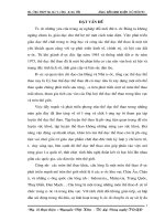 Sáng kiến kinh nghiệm SKKN nghiên cứu lựa chọn một số bài tập nhằm nâng cao hiệu quả kỹ thuật đập cầu tấn công thuận tay cho học sinh và đội tuyển cầu lông 