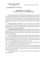 Định hướng nội dung phát biểu đại hội đoàn