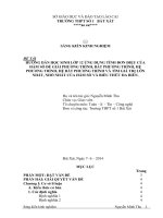 SKKN  hướng dẫn học sinh lớp 12 ứng dụng tính đơn điệu của hàm số để giải phương trình, bất phương trình, hệ phương trình, hệ bất phương trình và tìm giá t 