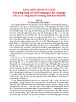 SKKN biện pháp nâng cao chất lượng giáo dục song ngữ trên cơ sở tiếng mẹ đẻ ở trường tiểu học bản phố   huyện bắc hà 