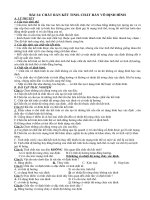 bài tập chương chất rắn chất lỏng và sự chuyển thể