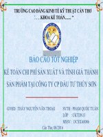 BÀI THUYẾT TRÌNH báo cáo tốt NGHIỆP