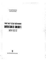 Phát huy tư duy giải nhanh sóng cơ,sóng điện từ vật lý megabook