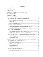 Nghiên cứu đặc điểm thực vật, thành phần hóa học và một số tác dụng sinh học của cây cỏ seo gà (pteris multifida poir ) thu hái tại ba vì, hà nội 