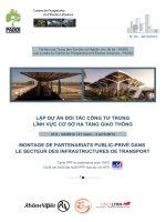 LẬP DỰ ÁN ĐỐI TÁC CÔNG TƯ TRONG LĨNH VỰC CƠ SỞ HẠ TẦNG GIAO THÔNG