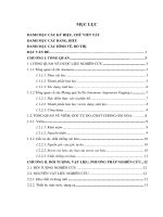 Nghiên cứu đặc điểm thực vật và thành phần hóa học theo định hướng tác dụng chống oxy hóa của cây phong quỳ sa pa anemone chapaensis gagnep , họ hoàng liên (ranunculaceae) 