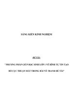 Sáng kiến kinh nghiệm SKKN bồi dưỡng phụ trách sao nhi đồng trong trường tiểu họch 