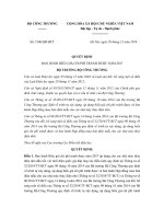 Quyết định 5106/QĐ-BCT năm 2016 biểu giá chi phí tránh được năm 2017