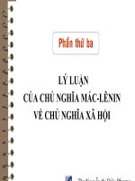 Lý Luận Của Chủ Nghĩa Mác-Lênin Về Chủ Nghĩa Xã Hội