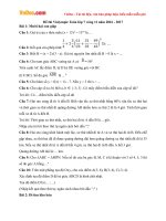 Đề thi Violympic Toán lớp 7 vòng 11 năm 2016 - 2017