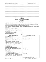 Giáo án tổng hợp cho HS lớp 1