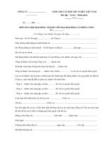 Mẫu biên bản họp đồng ý cho thành viên góp vốn