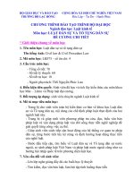 Đề cương chi tiết học phần Luật dân sự (đại học Lạc Hồng)