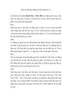 DẪN CHƯƠNG TRÌNH VĂN NGHỆ 20