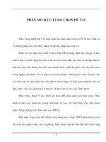 Sáng kiến kinh nghiệm công nghệ 9 