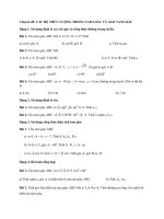 chuyên đề hệ thức lượng trong tam giác