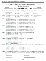 BAI TAP HE TRUC TOA DO 