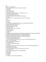 đề vi sinh y dược đh y dược tphcm