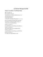 Lời bài hát Phút Giây Ban Đầu