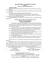 KỊCH BẢN DIỄN ÁN HỒ SƠ HÌNH SỰ SỐ 05 PHAN VĂN TOÀN