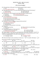 De kiem tra 1 tiet  mon vat li 12 giua ki 2 