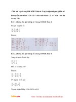 Giải bài tập trang 114 SGK Toán 4: Luyện tập rút gọn phân số