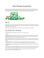 Hàm vlookup trong excel