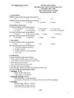 tieng anh 7 thi diem - hdc