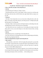 Văn mẫu lớp 7: Phát biểu cảm nghĩ về mái trường thân yêu