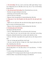 tình huống khi xảy ra một vụ hỏa hoạn, nhiều người thường “hoảng loạn” không biết cách xử lý dẫn đến tỷ lệ tử vong  rất cao  vậy xử lý tình huống đó như thế nào 