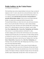 2014 public holidays in the united states  UK